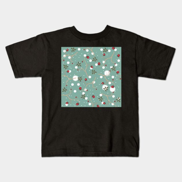 Berries Kids T-Shirt by KristinaStellar 